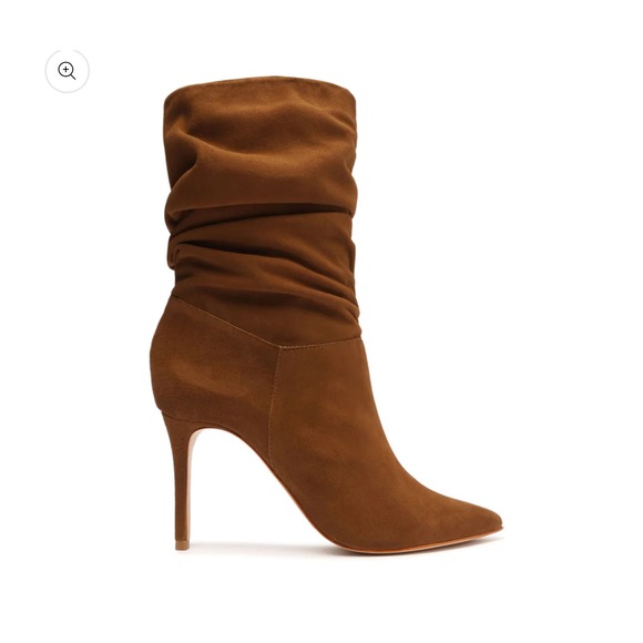SCHUTZ Shoes - Schutz Ashlee Suede Bootie Stiletto Heel Pointed Toe Size 8 NWB Sold Out